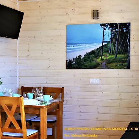 Bursztynowo Z Basenem Ferienhaus Ostrowo (Puck)