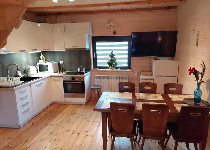 Prázdninový dům Bursztynowo Z Basenem Ostrowo (Puck)