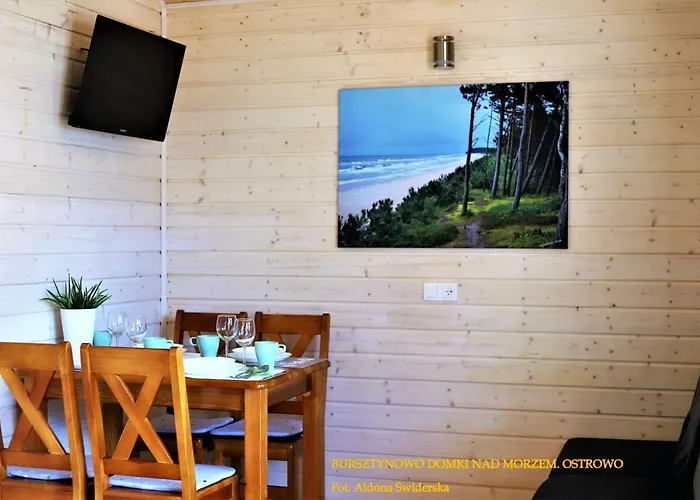 Bursztynowo Z Basenem Prázdninový dům Ostrowo (Puck)